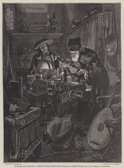 A Fiddle with One Tune, by R E Francillon by Amedee Forestier